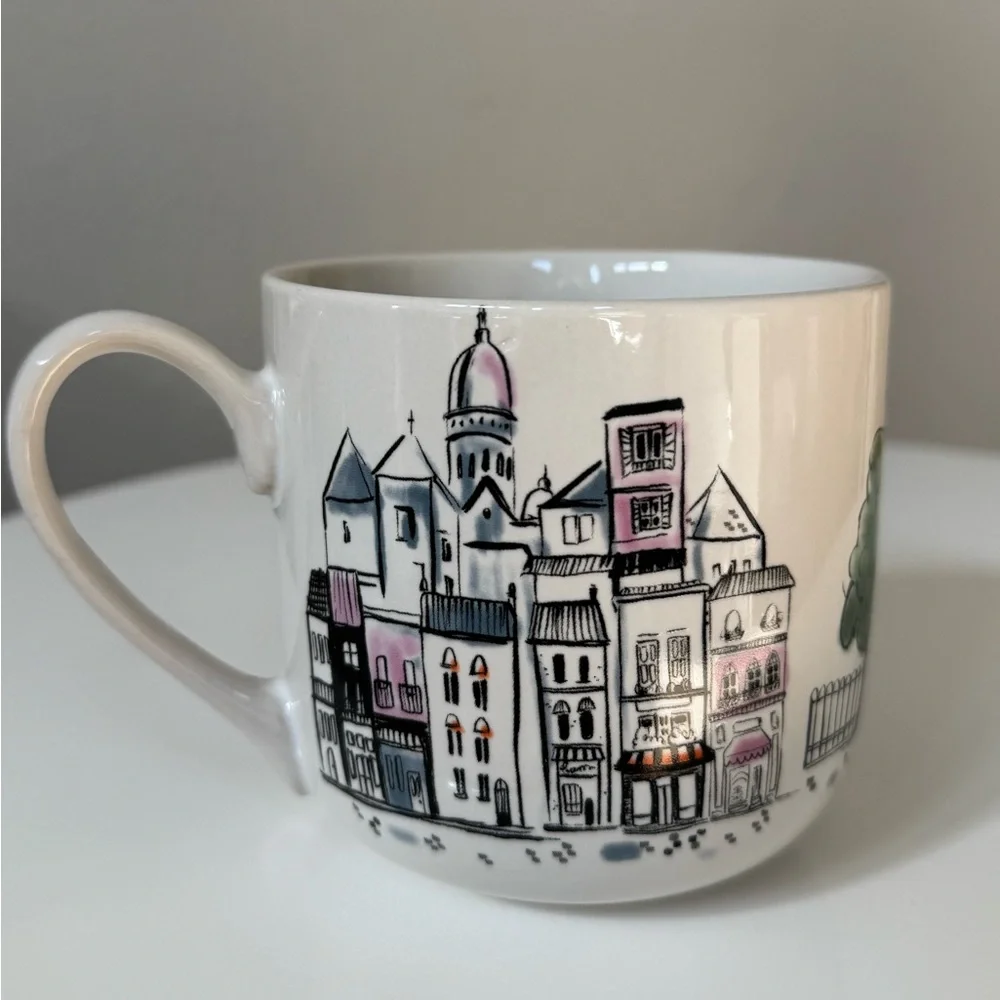 New! 🇫🇷🥐✨ Sur la Table Montmarte Stoneware Mug 15oz